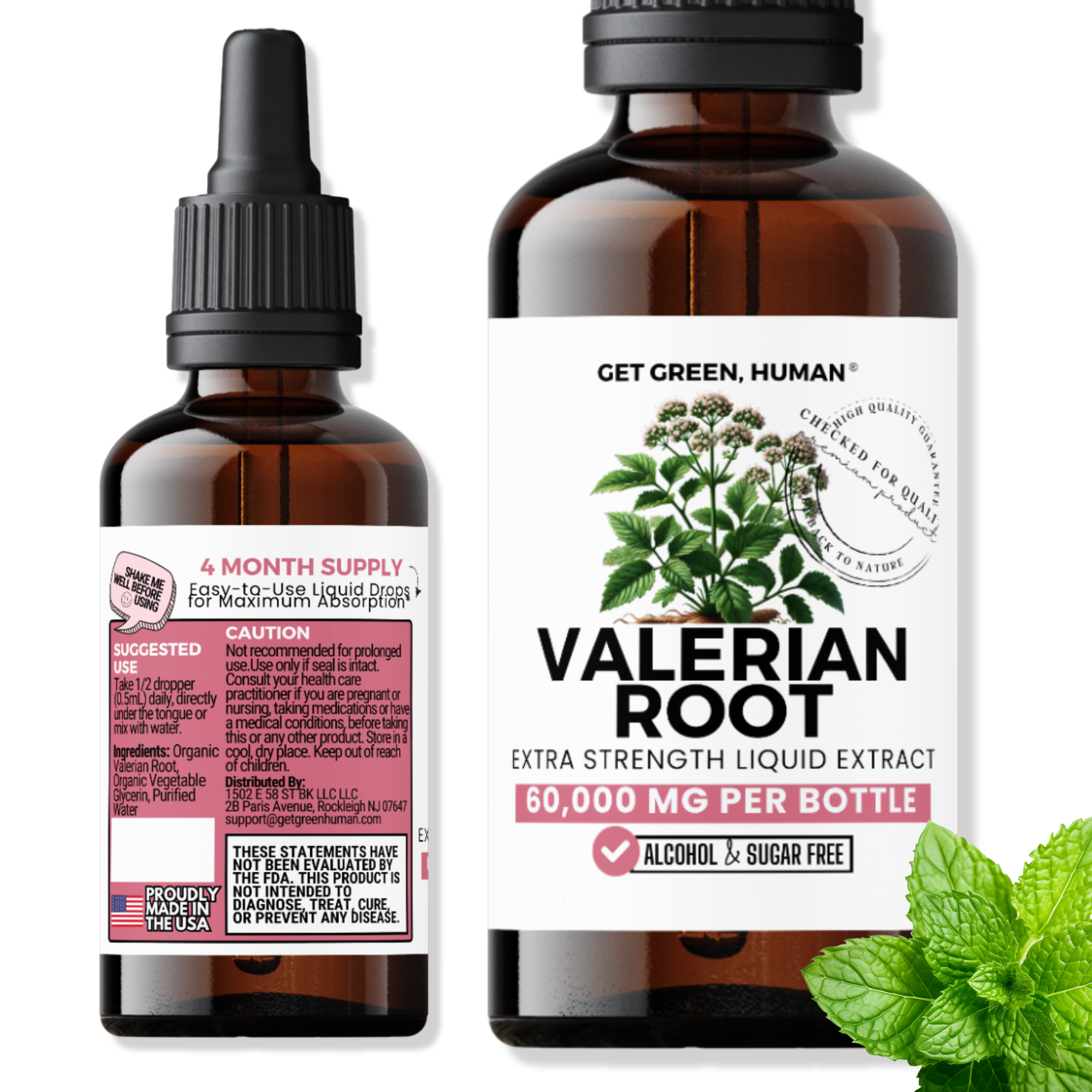 Valerian Root Tincture | Natural Sleep & Relaxation Support