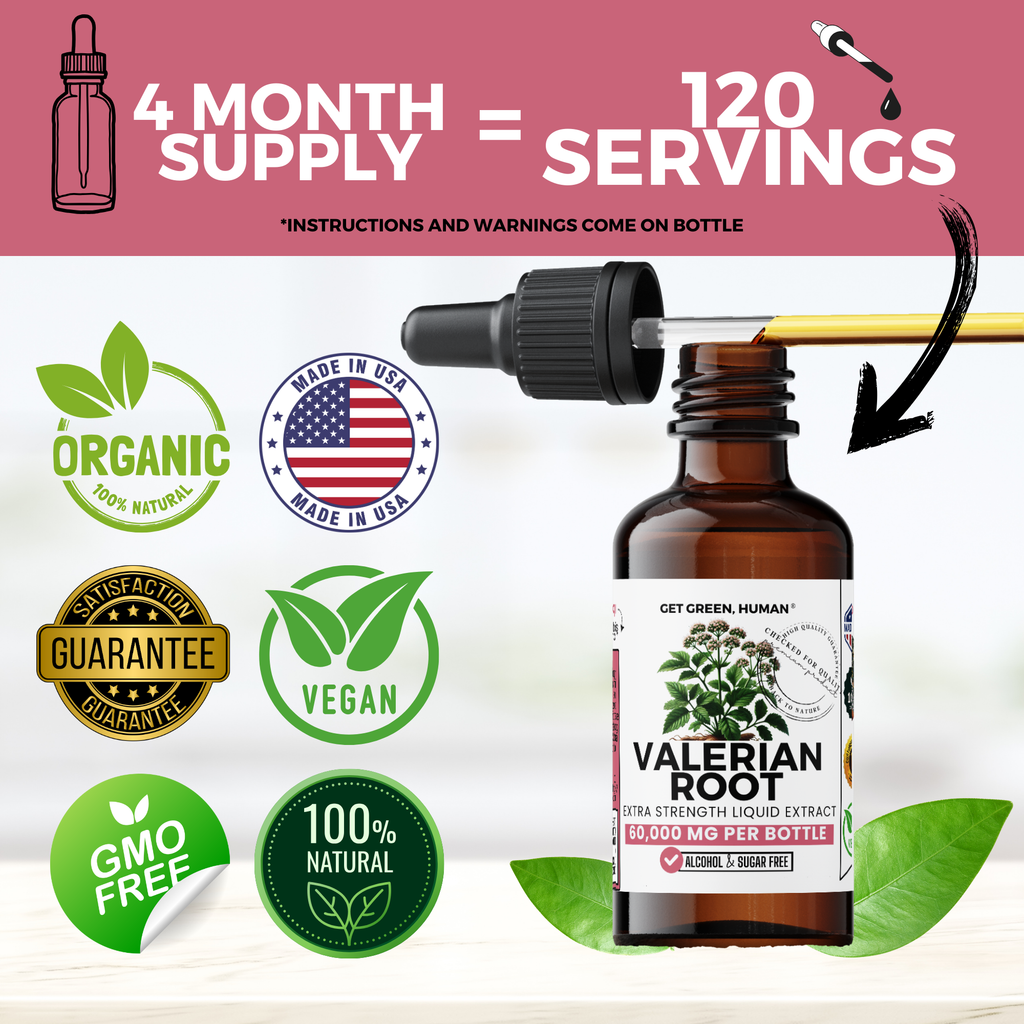 Valerian Root Tincture | Natural Sleep & Relaxation Support