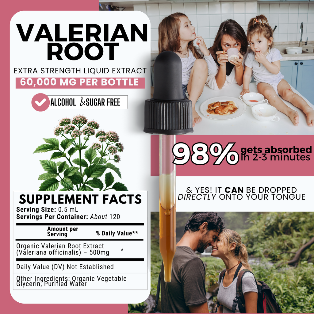 Valerian Root Tincture | Natural Sleep & Relaxation Support