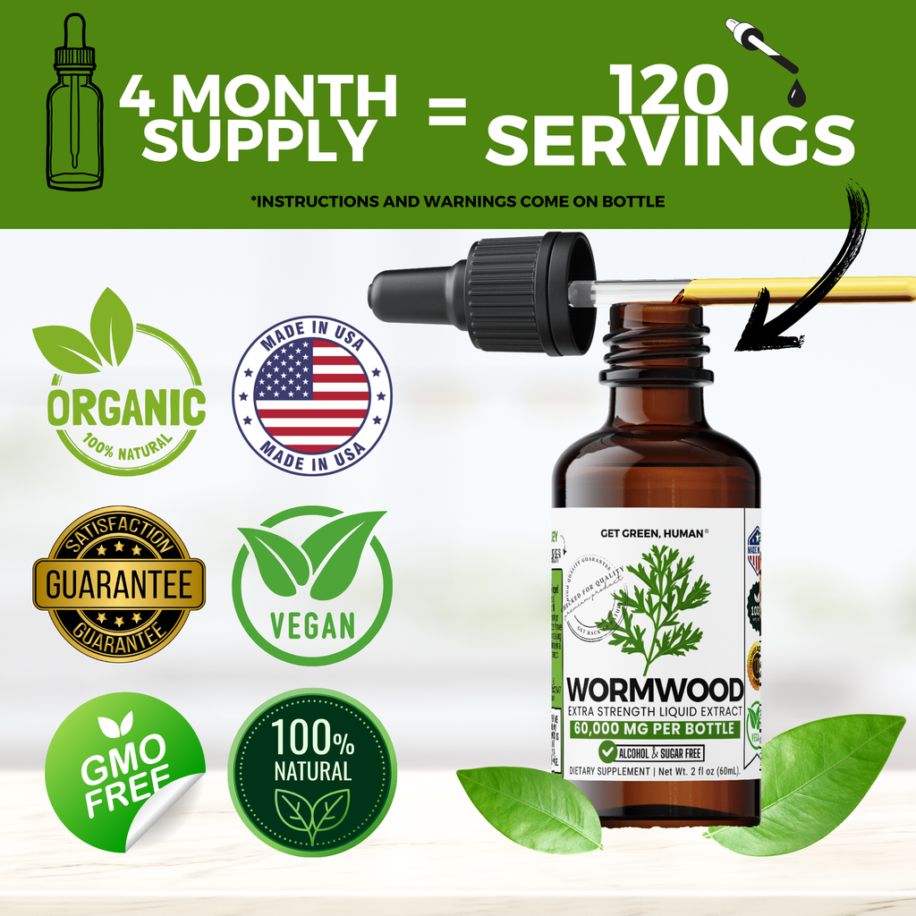 Wormwood Tincture | Digestive & Detox Support