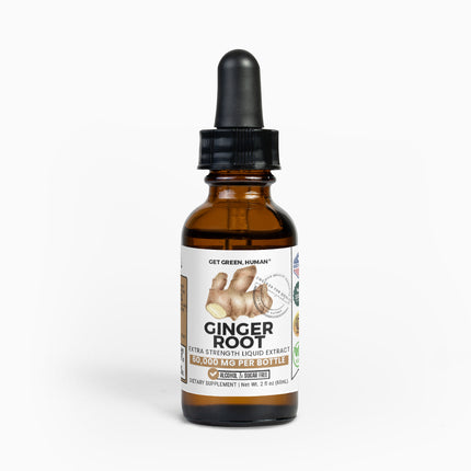 Ginger Root Tincture | Digestive, Nausea & Immune Support