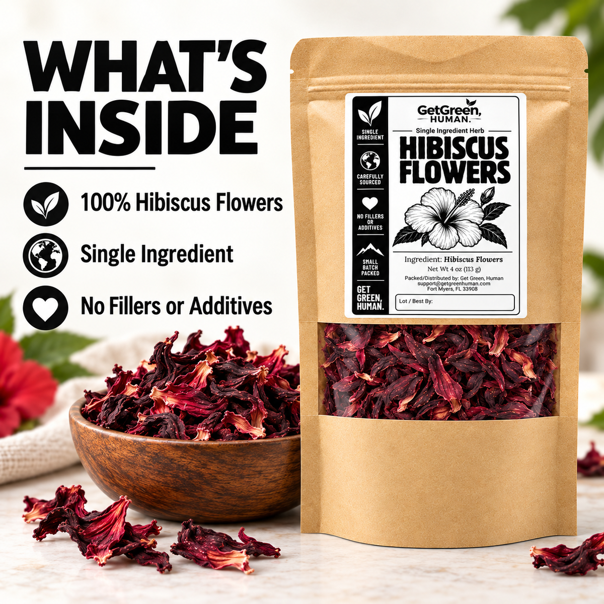 Hibiscus Single Herb