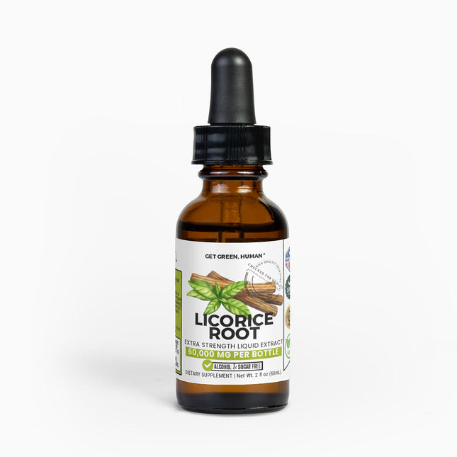 Licorice Root Tincture | Digestive, Adrenal & Respiratory Support