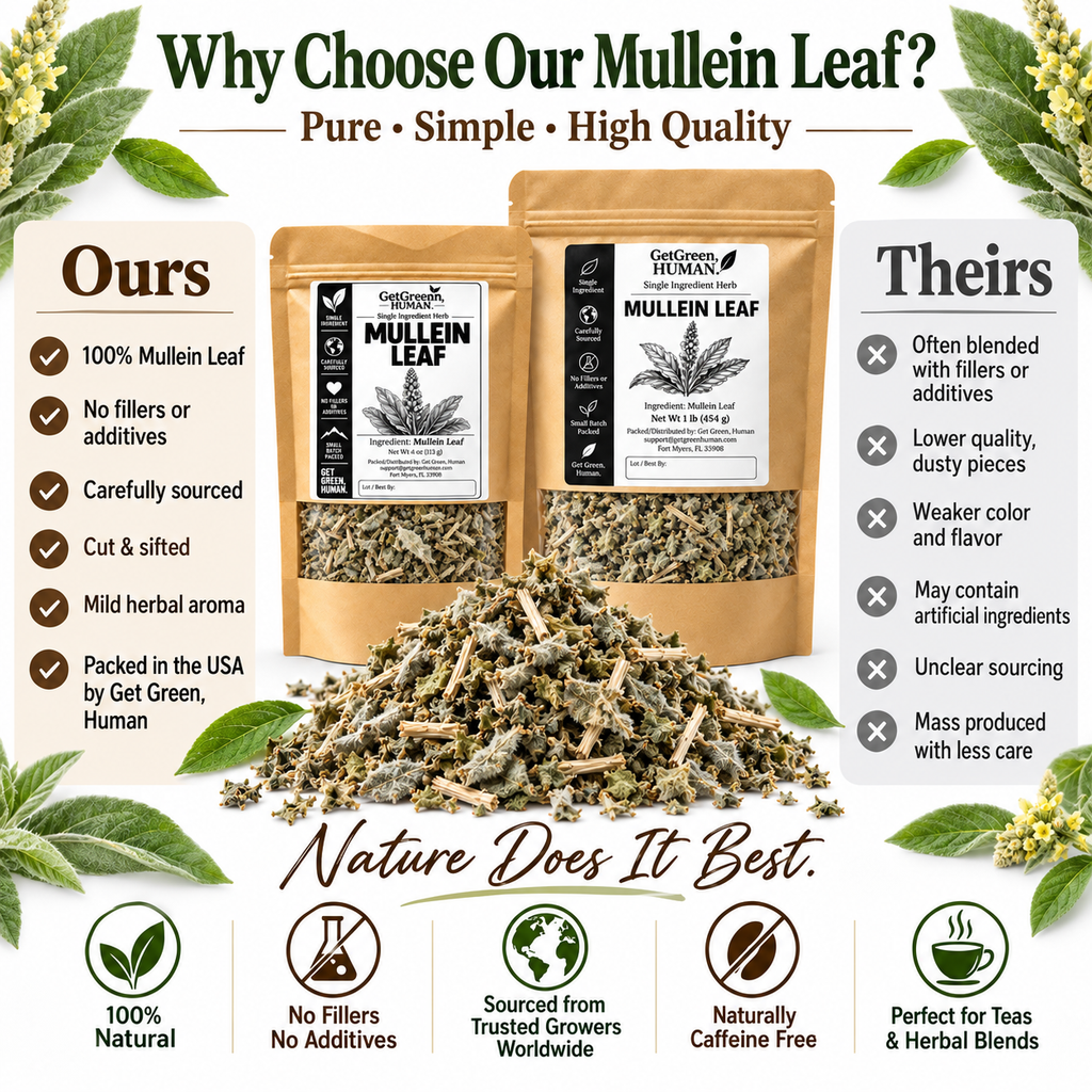 Mullein Leaf Single Herb