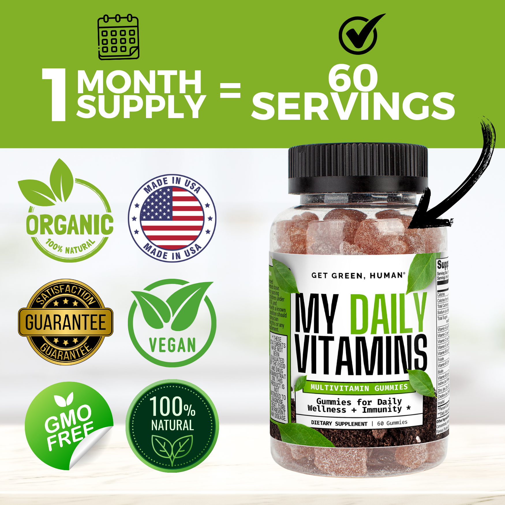 My Daily Multivitamin Gummies (Adult)