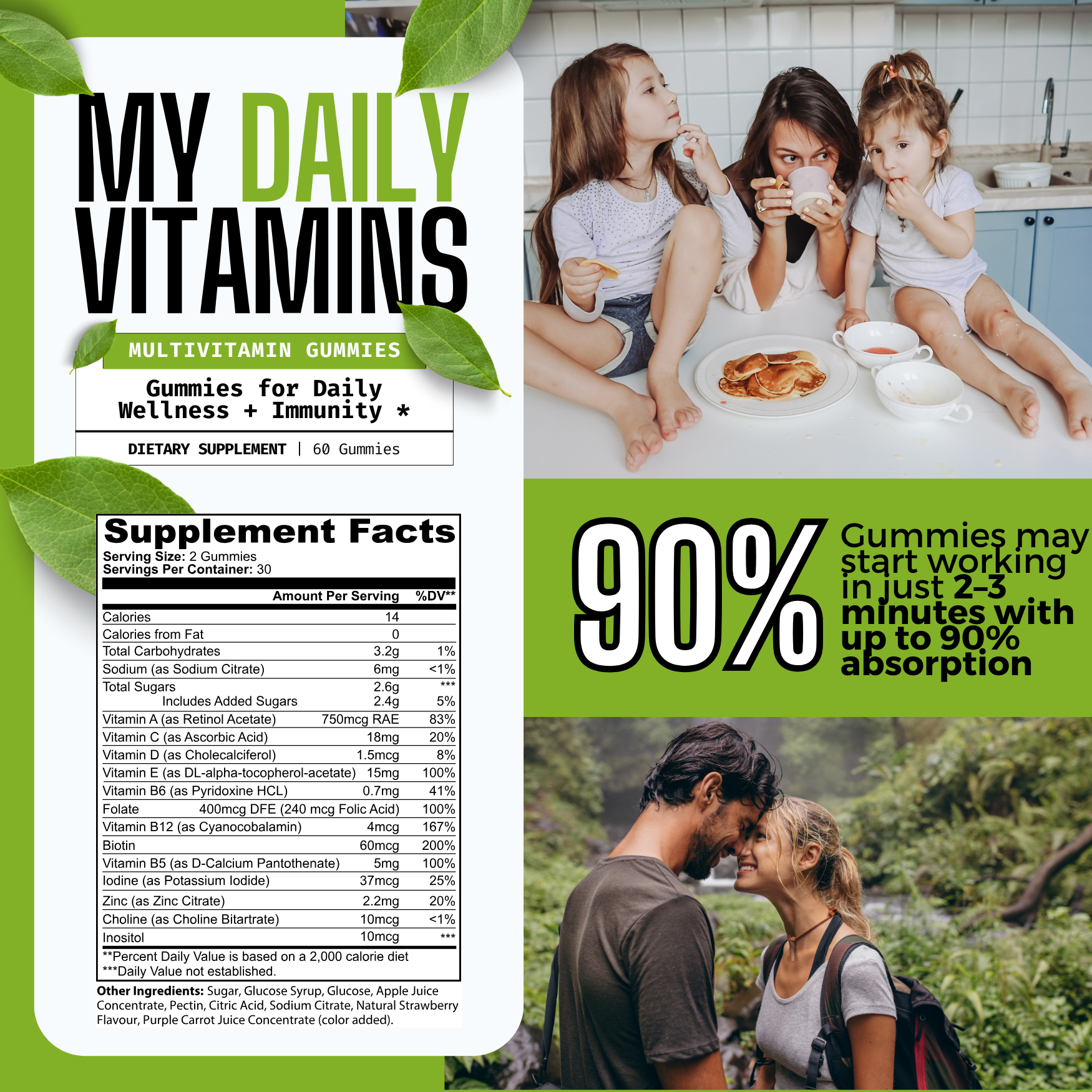 My Daily Multivitamin Gummies (Adult)