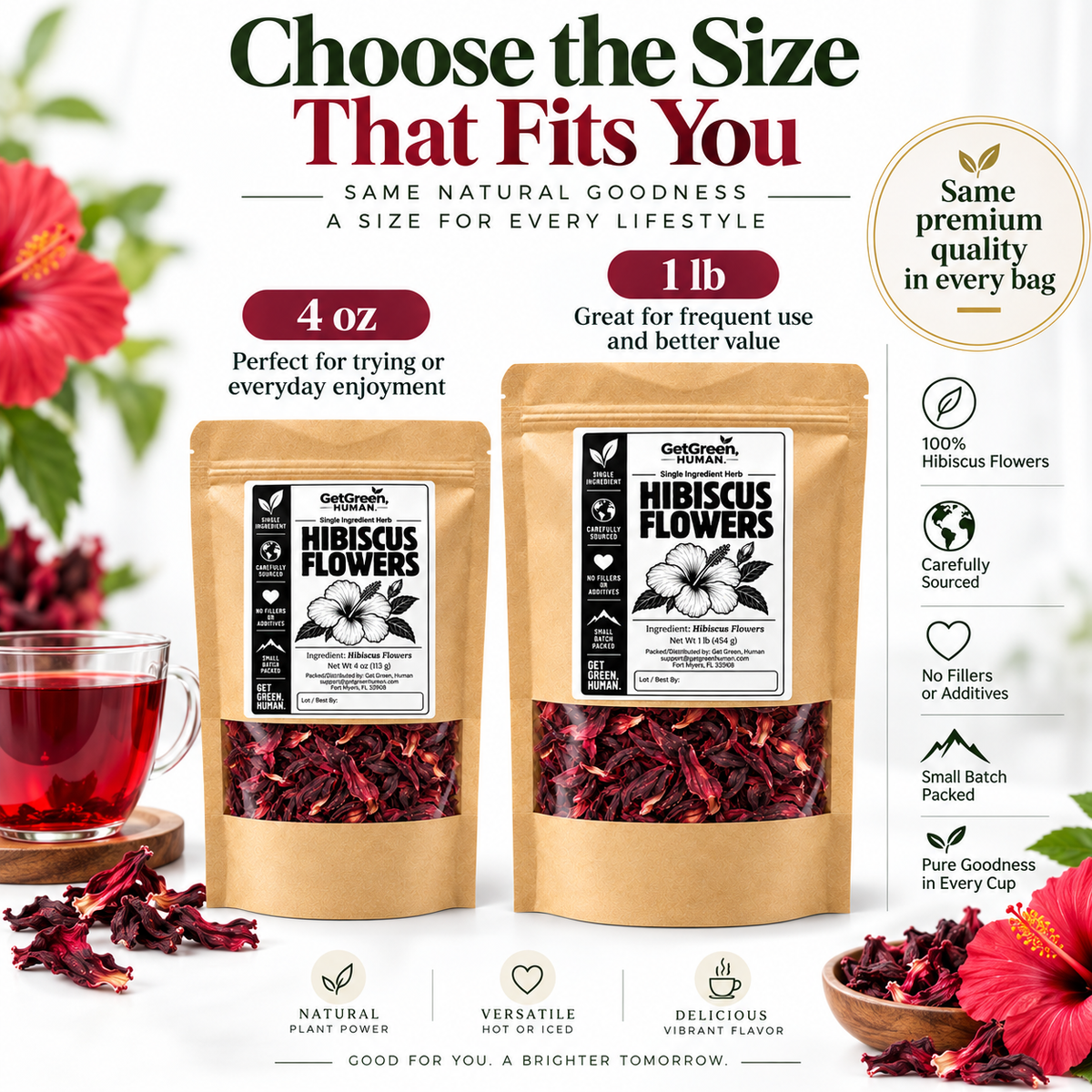 Hibiscus Single Herb