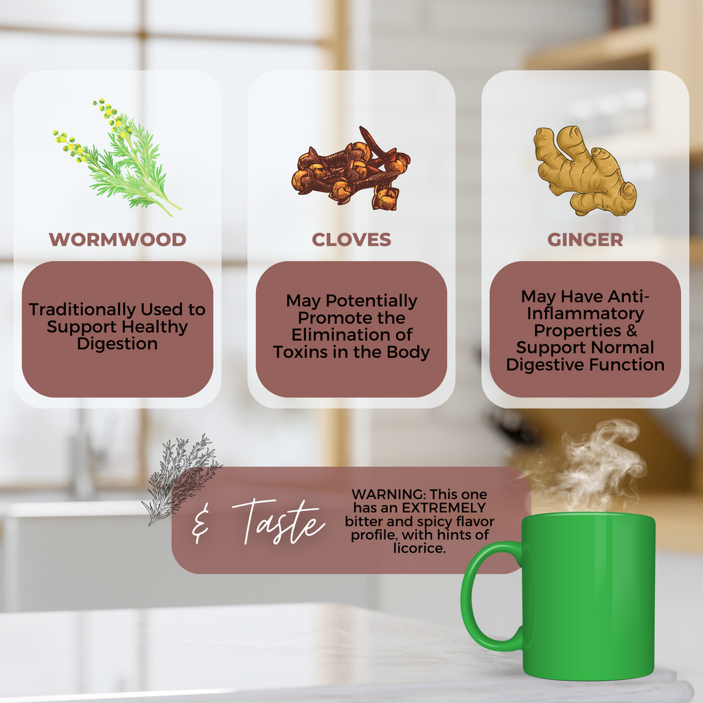 Internal Cleanse Daily Detox Tea | Organic Herbal Loose Leaf Blend – Get Green, Human